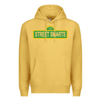 Antique Gold street smarts   john mulaney Premium Hoodie - linhVisuals
