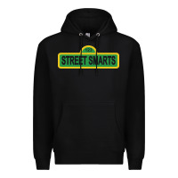 Black street smarts   john mulaney Premium Hoodie - linhVisuals