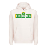 Pale Pink street smarts   john mulaney Premium Hoodie - linhVisuals