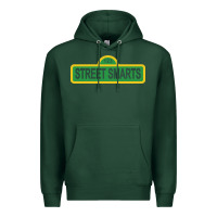Sports Green street smarts   john mulaney Premium Hoodie - linhVisuals