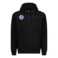Black st. catherine university Premium Hoodie - linhVisuals