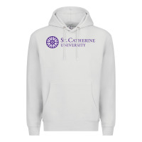 Dove Grey st. catherine university Premium Hoodie - linhVisuals