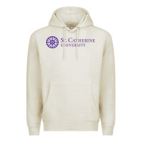 Oatmeal Heather st. catherine university Premium Hoodie - linhVisuals