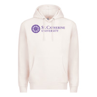 Pale Pink st. catherine university Premium Hoodie - linhVisuals
