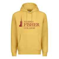Antique Gold st. john fisher collage Premium Hoodie - linhVisuals
