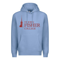 Colony Blue st. john fisher collage Premium Hoodie - linhVisuals