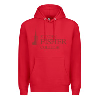 Red st. john fisher collage Premium Hoodie - linhVisuals