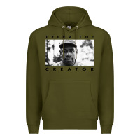 Army Green tyler the creator Premium Hoodie - linhVisuals