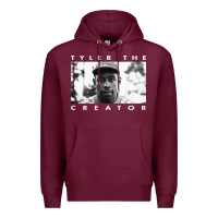 Burgundy tyler the creator Premium Hoodie - linhVisuals