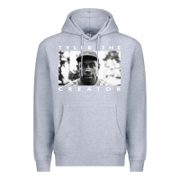 Heather Grey tyler the creator Premium Hoodie - linhVisuals