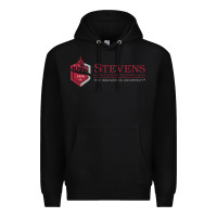 Black stevens institute of technology Premium Hoodie - linhVisuals