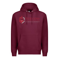 Burgundy stevens institute of technology Premium Hoodie - linhVisuals