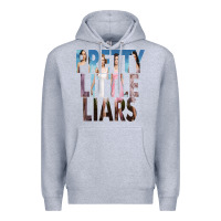 Heather Grey pretty little liars Premium Hoodie - linhVisuals