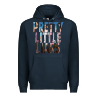 Navy pretty little liars Premium Hoodie - linhVisuals