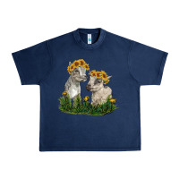 Navy baby goats Urban Heavy Tee - RanaPortraitStore