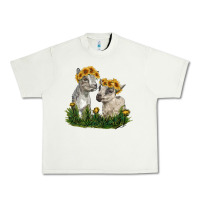 Pistachio baby goats Urban Heavy Tee - RanaPortraitStore