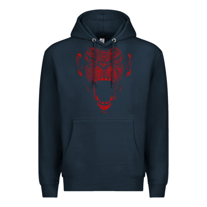 Primal Onnit T Chimp Premium Hoodie by linhVisuals | Teevron