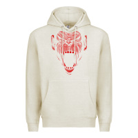 Oatmeal Heather primal onnit t chimp Premium Hoodie - linhVisuals