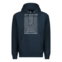 Navy joy division Premium Hoodie - linhVisuals