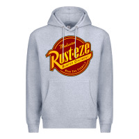Heather Grey Rust Eze Premium Hoodie - linhVisuals