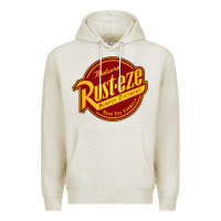 Oatmeal Heather Rust Eze Premium Hoodie - linhVisuals