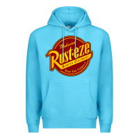 Ocean Blue Rust Eze Premium Hoodie - linhVisuals