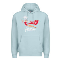Blue Mist princess diana virgin atlantic fly atlantic Premium Hoodie - linhVisuals