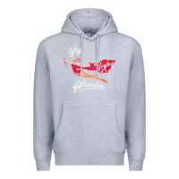 Heather Grey princess diana virgin atlantic fly atlantic Premium Hoodie - linhVisuals