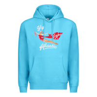 Ocean Blue princess diana virgin atlantic fly atlantic Premium Hoodie - linhVisuals