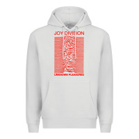 Dove Grey joy division Premium Hoodie - linhVisuals