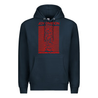 Navy joy division Premium Hoodie - linhVisuals
