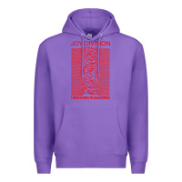 Purple joy division Premium Hoodie - linhVisuals