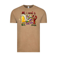 Vintage Coffee all i need is beer king cake crawfish Vintage Tee - SublimationCraftShop