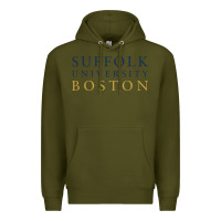 Army Green suffolk university Premium Hoodie - linhVisuals