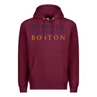 Burgundy suffolk university Premium Hoodie - linhVisuals