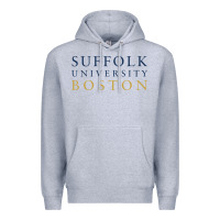 Heather Grey suffolk university Premium Hoodie - linhVisuals