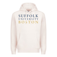 Pale Pink suffolk university Premium Hoodie - linhVisuals