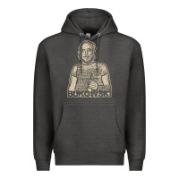 Charcoal Heather vintage charles bukowski Premium Hoodie - linhVisuals