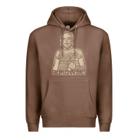 Chestnut vintage charles bukowski Premium Hoodie - linhVisuals