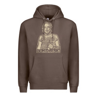 Coffee vintage charles bukowski Premium Hoodie - linhVisuals