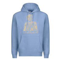Colony Blue vintage charles bukowski Premium Hoodie - linhVisuals