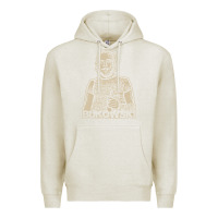 Oatmeal Heather vintage charles bukowski Premium Hoodie - linhVisuals