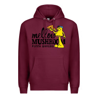 Burgundy mellow mushroom Premium Hoodie - linhVisuals