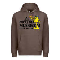 Coffee mellow mushroom Premium Hoodie - linhVisuals