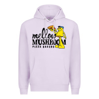 Lilac mellow mushroom Premium Hoodie - linhVisuals