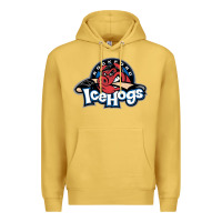 Antique Gold Ice-Hogs Premium Hoodie - linhVisuals