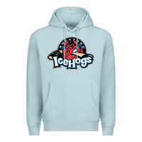 Blue Mist Ice-Hogs Premium Hoodie - linhVisuals