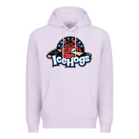Lilac Ice-Hogs Premium Hoodie - linhVisuals