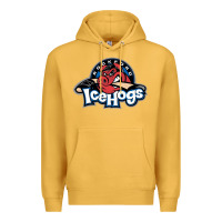 Mustard Ice-Hogs Premium Hoodie - linhVisuals