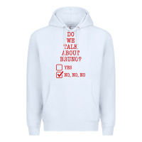 White we don’t talk about bruno Premium Hoodie - linhVisuals